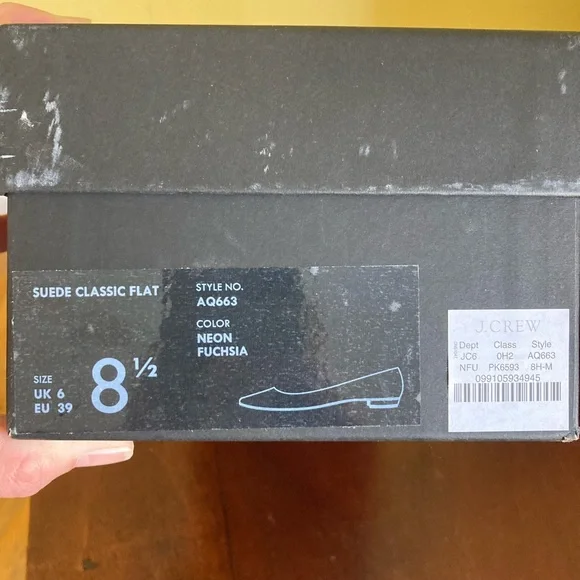 J. Crew Suede Classic Flat NEVER WORN! Only tried on. - Picture 5 of 5